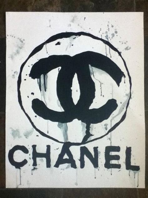 Chanel Splatter Art 